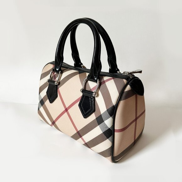Burberry Handbags - Burberry - Chester Nova Check Top Handle Handbag